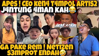 Download lagu PUAS LIATNYAH‼️CEO KEN4 T4MPOL ARTIS2😂GA PAKE REM NETIZ3N S3MPROT ENDAH AMPE BENGEK LIAT NYAH🤣 mp3