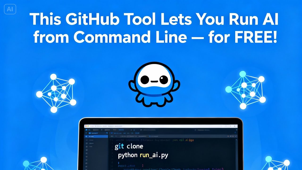 This GitHub Tool Lets You Run AI from Command Line ( for FREE! ) 
