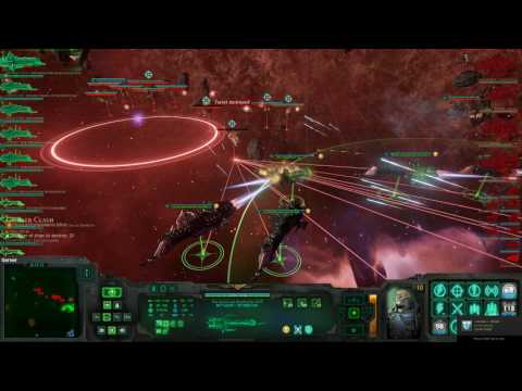 Battlefleet Gothic Armada 1500 Point Crusier Clash!