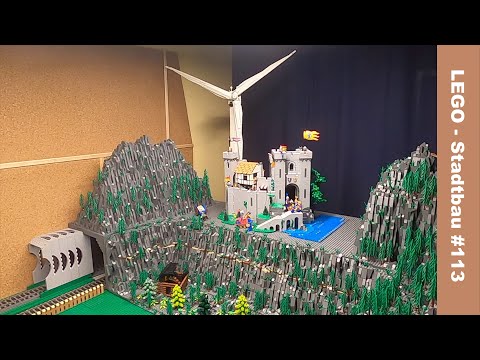 LEGO Stadtbau CXIII - die Burg der Löwenritter kommt in die Berge