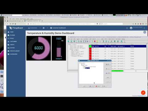 Real Time Telemetry Simulation To Thingsboard Platform