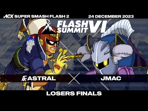 Astral (Captain Falcon) vs Jmac (Meta Knight) - Losers Finals - Flash Summit VI