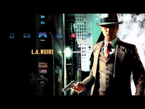 L.A. Noire (PS3) - XMB Menu Theme Music - High Quality