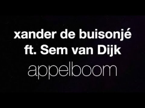 Xander de Buisonjé & Sem van Dijk appelboom LYRICS