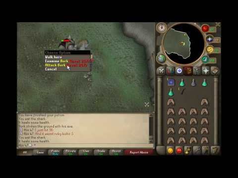 [HD] Slaying Bork in the hunt for surok minigame