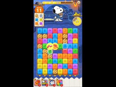 Snoopy Puzzle Journey Night Mode Level 128 - NO BOOSTERS 🐶🧩🧳 | SKILLGAMING ✔️