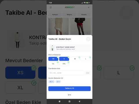 Amadey - Stok Takip Asistanı