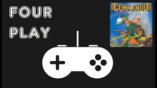 Four Play - Commando - 8-bit Computer Comparison