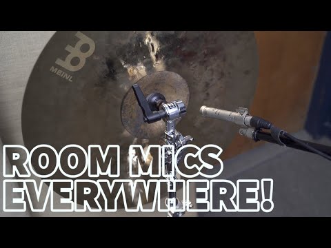 7 Unusual Room Mic Positions for Drums