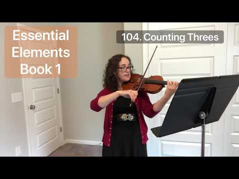 104. Counting Threes (Essential Elements Book 1)