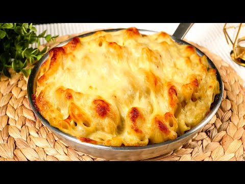 Just 3 ingredients! Delicious 1-pan pasta dinner! Just pasta with minced meat in one pan.