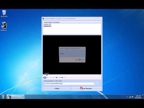 Convert Multiple AVI Files To FLV Files Software