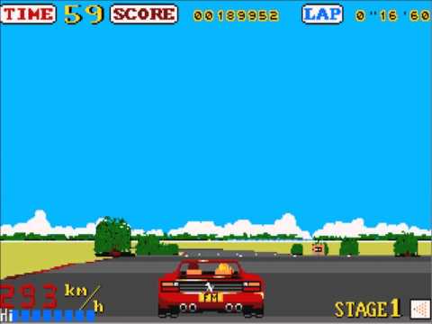 OutRun (C64, DOS, Atari ST, Amiga comparison)