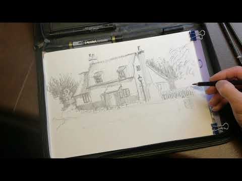 Thumbnail of Pencil Sketch Demonstration Thumbnail of Pencil Sketch Demonstration