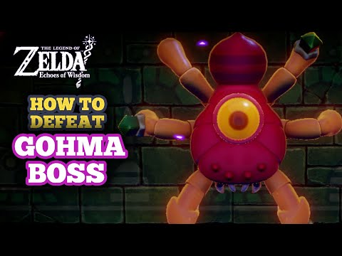 How to Easily Defeat Gohma in Zelda Echoes of Wisdom - Spider Boss in Faron Wetlands Rift