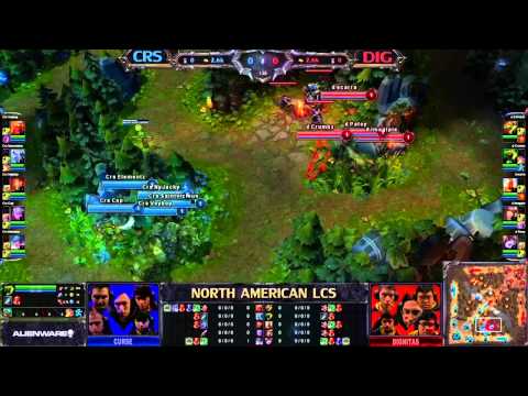 Curse genius lvl 1 teamfight [CRS vs Dignitas]