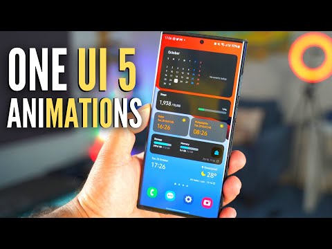 Official Stable Samsung One UI 5 Animations (Android 13)