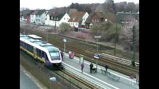 preview picture of video 'Bahnhof Walsrode 20130429'
