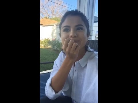 Selena Gomez Doing Her First Instagram Livestream 2017
