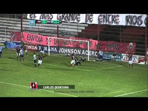 Gol de Quintana. Patronato 1 - Atl. Tucumàn 0. Fecha 8. Torneo Primera B Nacional. FGPT