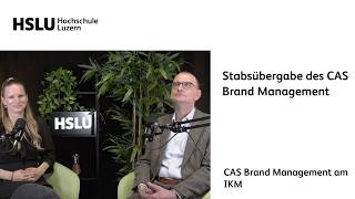 Stabsübergabe CAS Brand Management