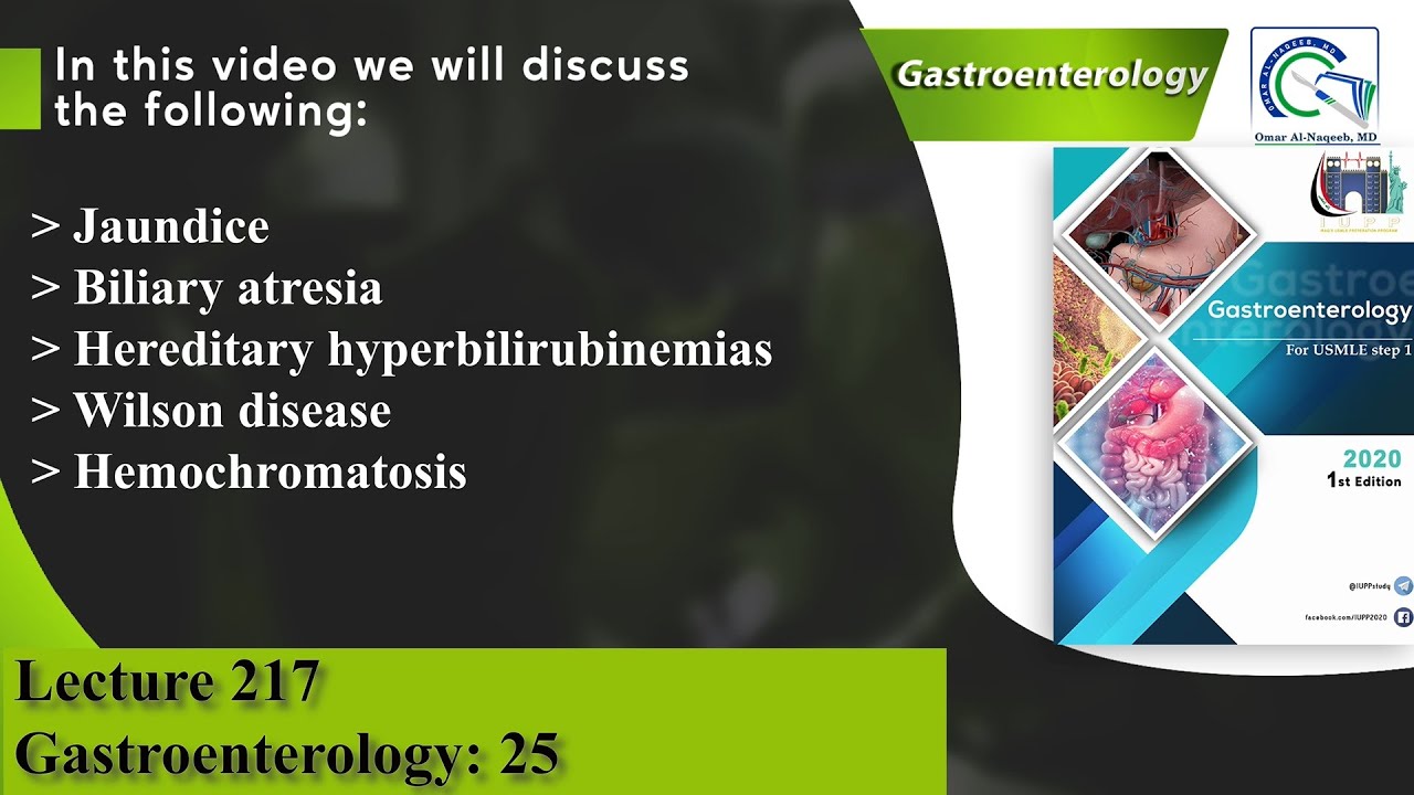 Jaundice | Biliary atresia | Hereditary hyperbilirubinemias | Wilson disease | Hemochromatosis