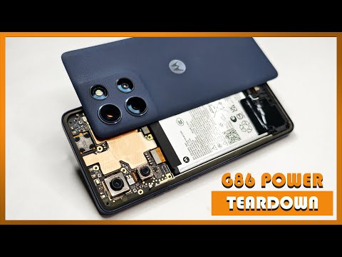Motorola Moto G86 Power 5G Teardown Disassembly Phone Repair Video Review