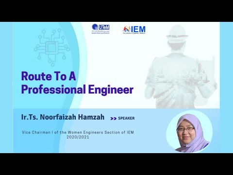 Route to a Professional Engineer Webinar