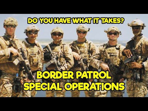 US BORDER PATROL SPECIAL OPERATIONS GROUP (BORTAC/BORSTAR)