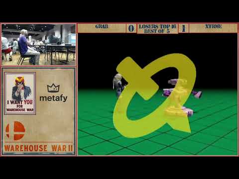 Xtreme (ROB) vs Grab (Sheik) | Winner's Finals | Warehouse War 2