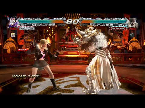 257_5 D Kunimitsu Ryona (Anakin x24) vs (Luisjose111) Armor King - Tekken 7 Online sin Grafica Rank