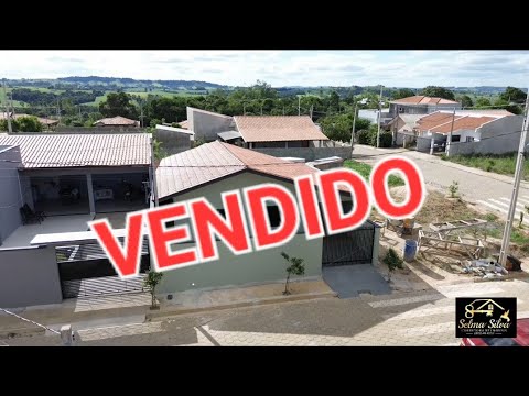 CASA NOVA COM 2 QUARTOS NO RESIDENCIAL BELA VISTA EM JABOTI PARANÁ POR APENAS R$170.000,00 