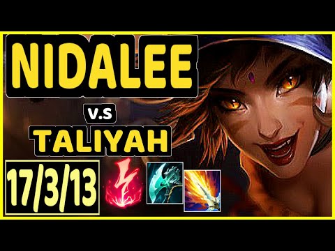 MILICA (NIDALEE) vs TALIYAH - 17/3/13 KDA JUNGLE GAMEPLAY - EUW Ranked GRANDMASTER