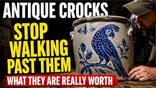 Antique Crocks and Stoneware What They Are Worth and How to Find the Valuable Ones