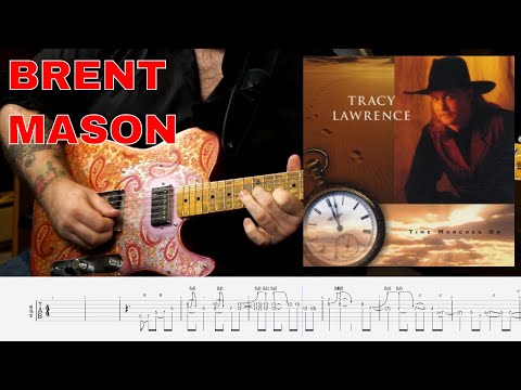 Brent Mason Solo - Tracy Lawrence - From What We Give (Animated TABS)
