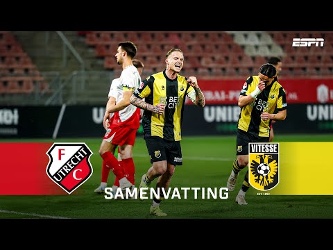 🟥 ROOD voor DOELMAN en PENALTY à la Johan Neeskens! 💥 | Samenvatting Jong FC Utrecht - Vitesse