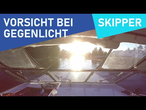 Hausboot mieten: Freude am Bootsurlaub - auch bei Gegenlicht (abends und morgens)