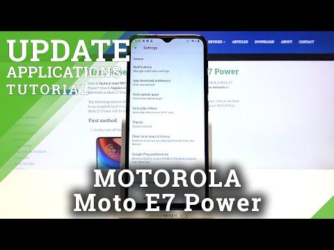 How to Turn Off Auto Update Apps on MOTOROLA Moto E7 Power – Stop Auto Update Apps