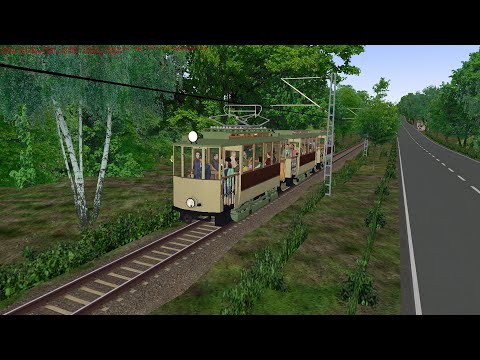 Omsi 2 KBergbahn mit Oldtimer Straßenbahn