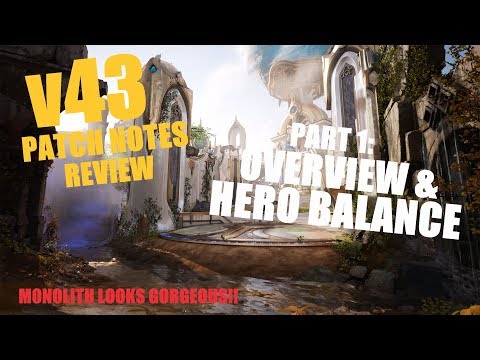 Part 1: In- Depth v43 Patch Note Review (with timestamps!!) SEE DESCRIPTION