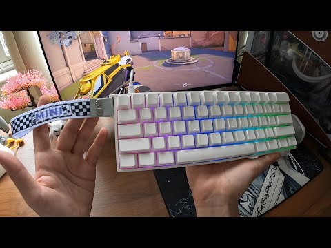 GOOD AND CHEAP Magnetic Keyboard - AULA MINI 60HE Wireless