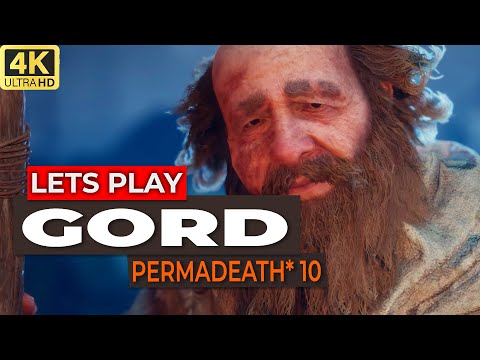 WITCHES AND HERMITS | Gord Gameplay Permadeath Difficulty - Let's Play Gord 10 [4K]