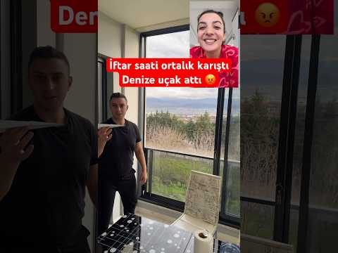 Her iftar saati uçak uçurmazsa olmaz 🤦‍♀️       #komedi #eşim #aşk