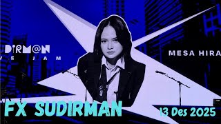 Download lagu Mesa Hira | I Love You So, Di Ujung Minggu, Merindu Lagi, Sudirman Live Jam at FX Sudirman 13Des2025 mp3