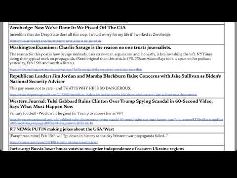 2022-02-16 The Right Overnight News