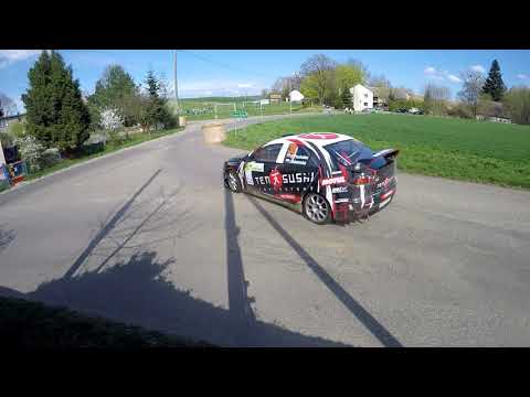 1 Rajd Baborowa 2018 | Pacholec / Adamska | Mitsubishi Lancer EVO X [MotoRecords.pl]