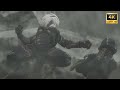 2B Fights Off Infected YoRHa 4K Anime