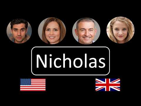 How to pronounce Nicholas