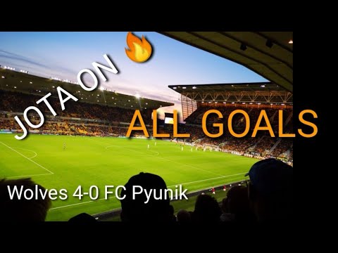 JOTA'S OVERHEAD KICK IS 🔥| Wolves 4-0 Pyunik | All Goals & Highlights