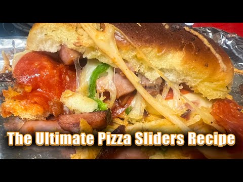 The Ultimate Pizza Sliders Recipe | Easy and Cheesy